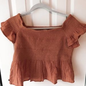 off the shoulder top